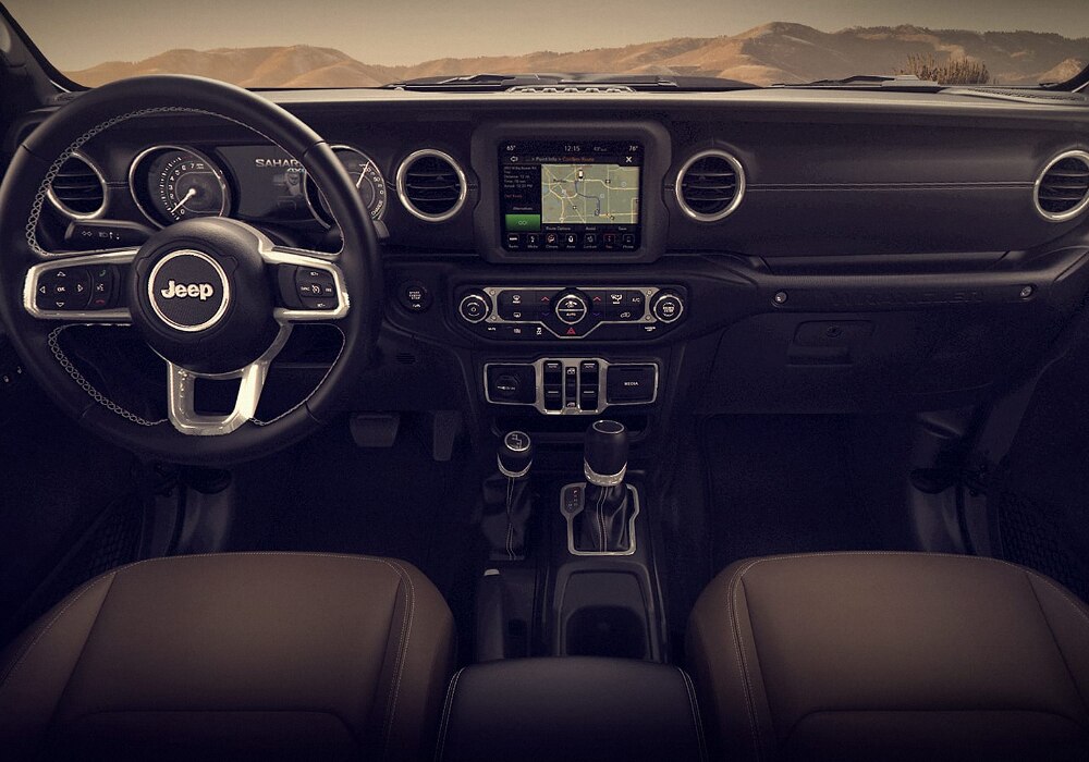 Equipamiento Interior | Jeep® Wrangler 2023 - Jeep® México.
